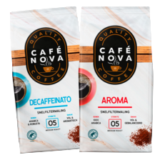 Café Nova snelfiltermaling